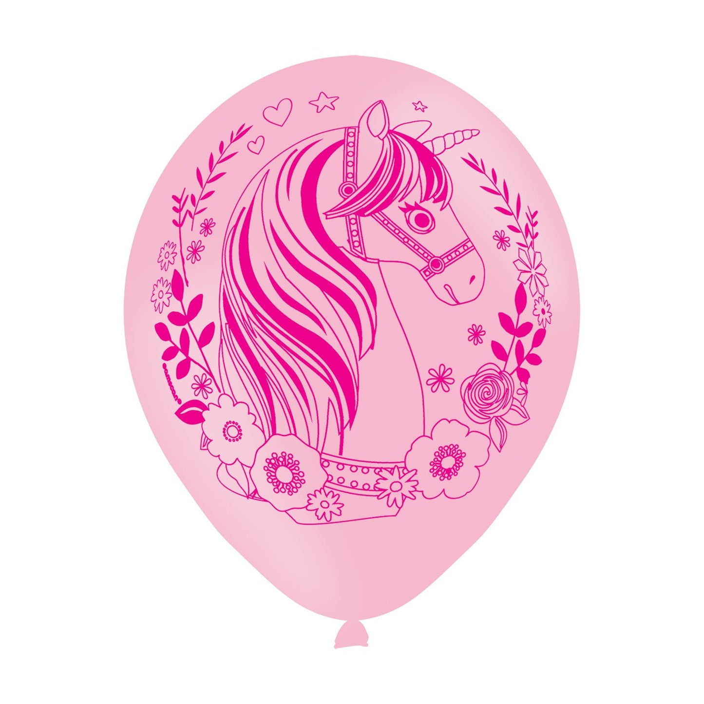 Magical Unicorn Balloons - 11" Pink Latex