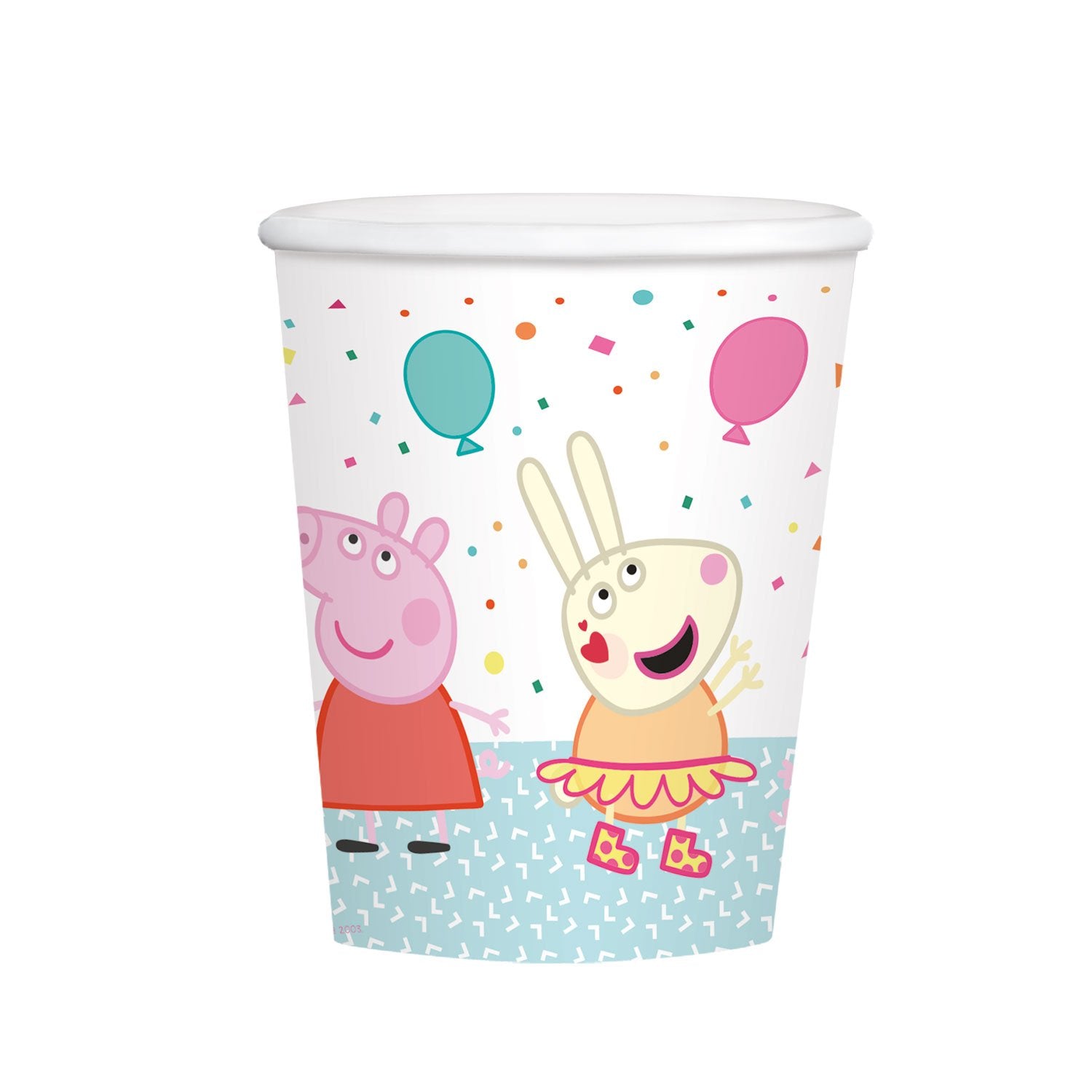 Peppa Pig Paper Cups - 250ml