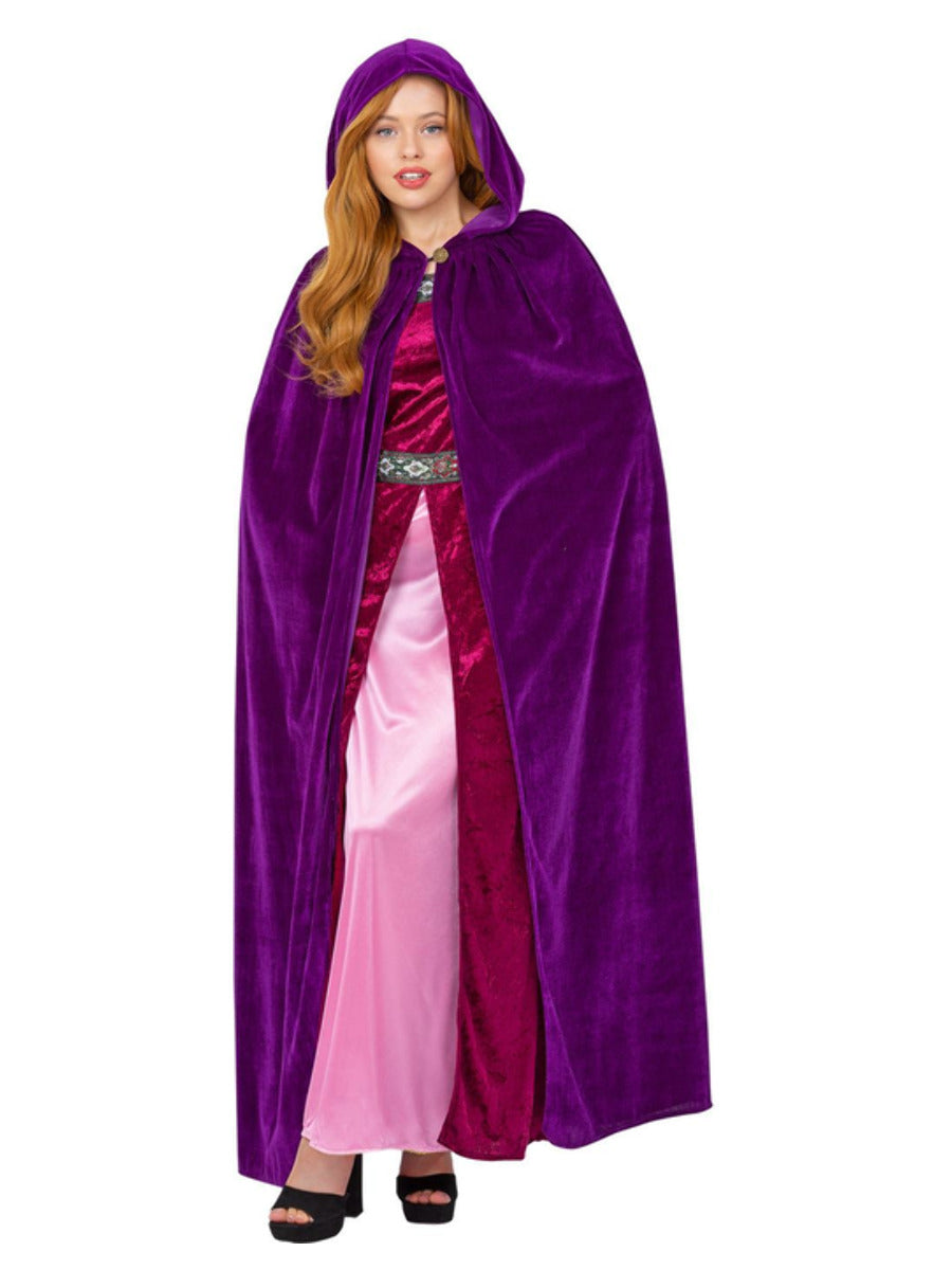 Deluxe Cloak, Amethyst Purple, Adults