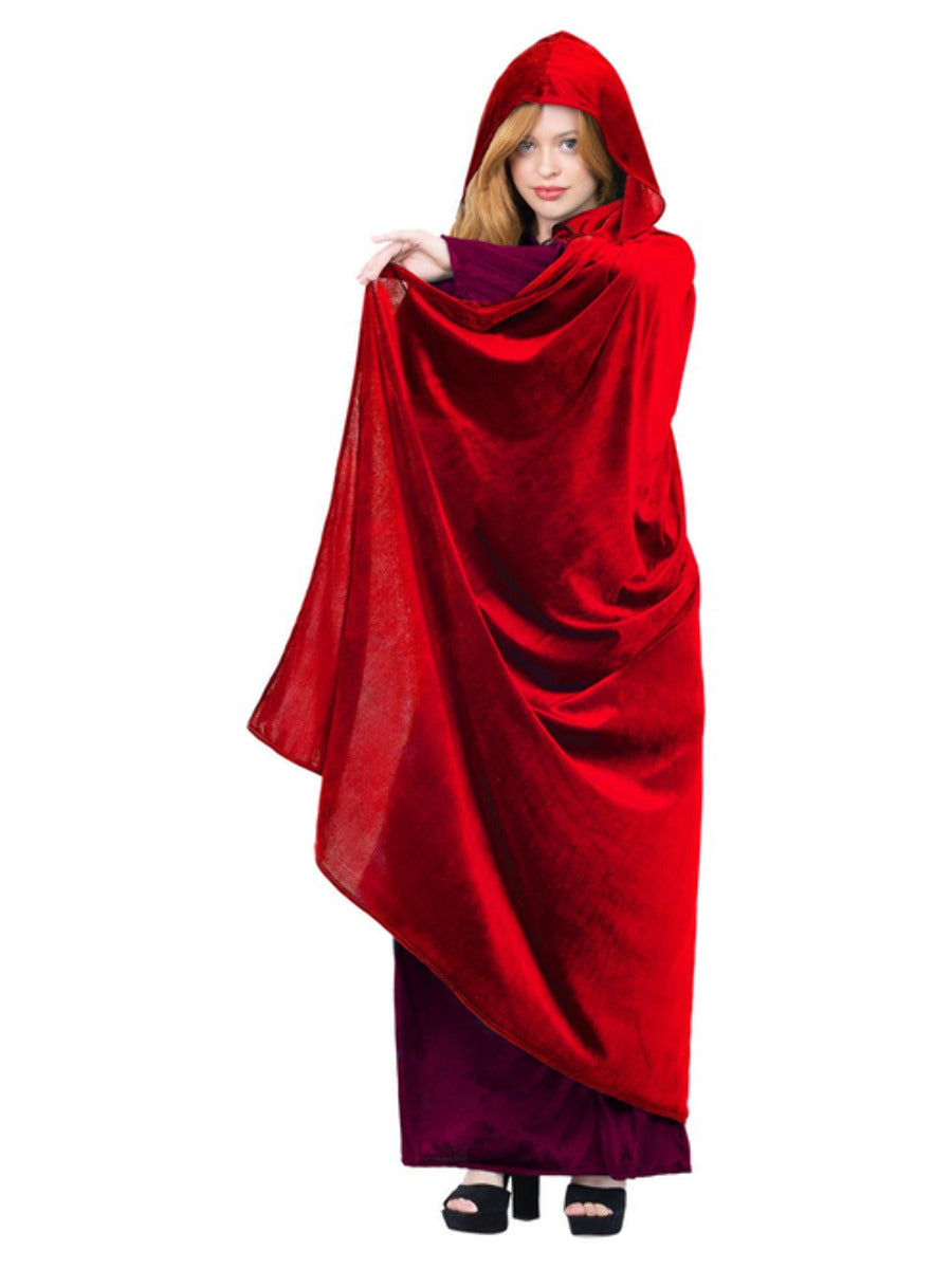 Deluxe Cloak, Garnet Red, Adults