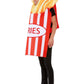 Fries Costume, Red & White Side