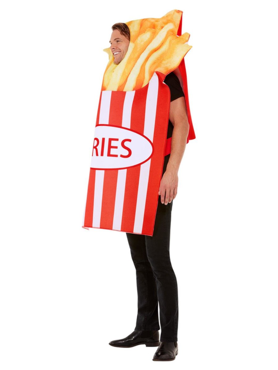Fries Costume, Red & White Side