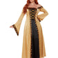 Deluxe Medieval Countess Costume, Gold Alternate