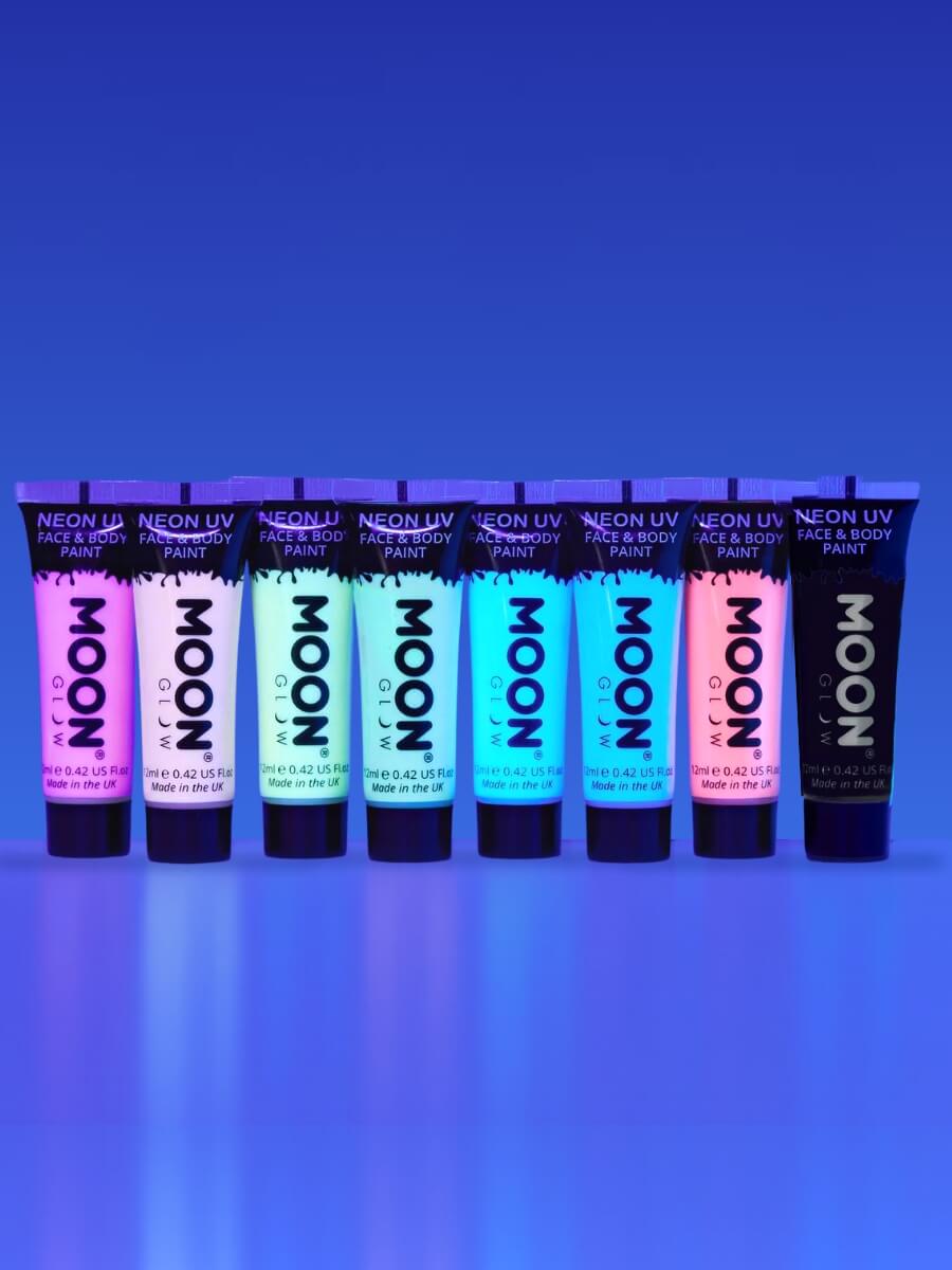 Moon Glow Pastel Neon UV Face Paint