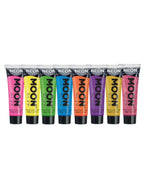 Moon Glow Neon UV Fine Glitter Gel