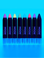 Moon Glow Pastel Neon UV Body Crayons