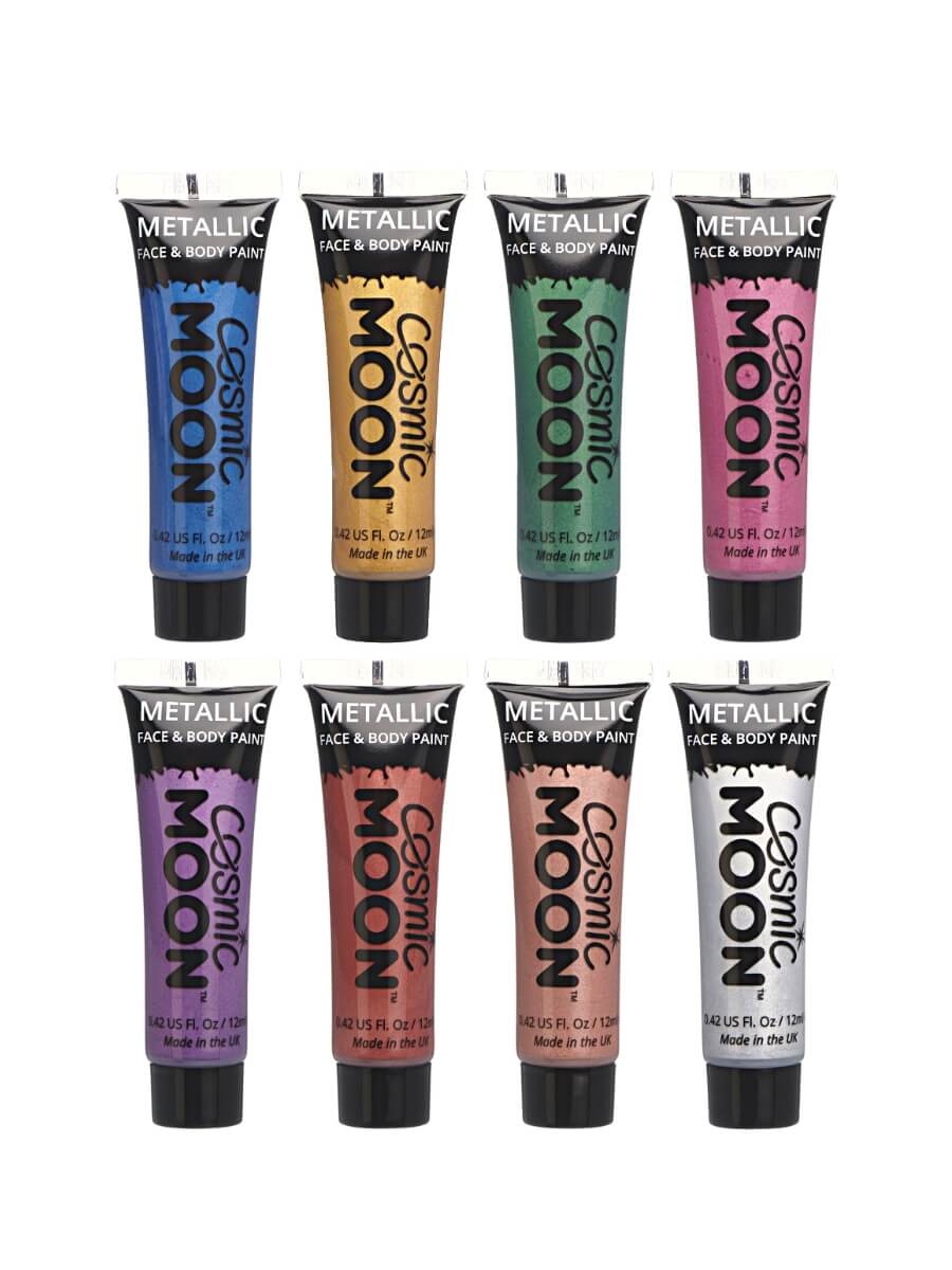 Cosmic Moon Metallic Face & Body Paint