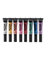 Cosmic Moon Metallic Hair Streaks