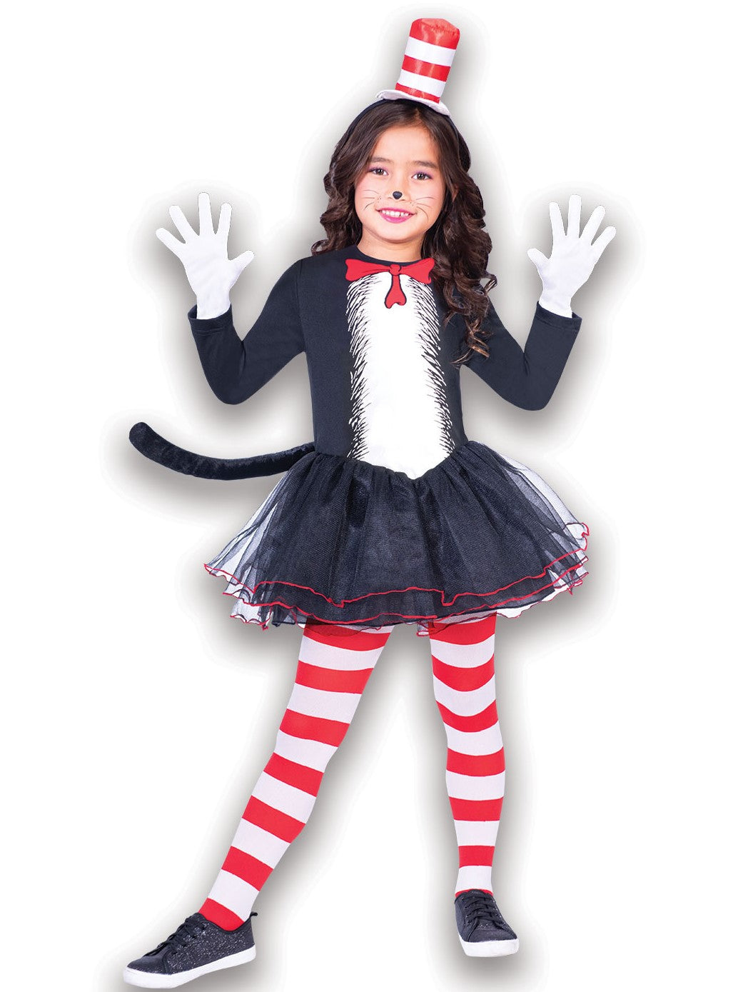 Girls Cat in the Hat Dress Set