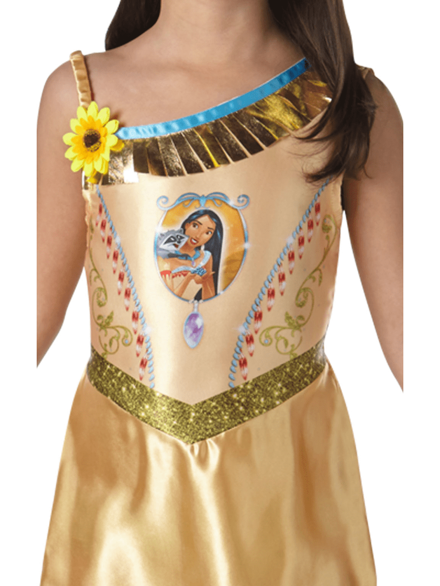 Girls Fairytale Pochontas Costume