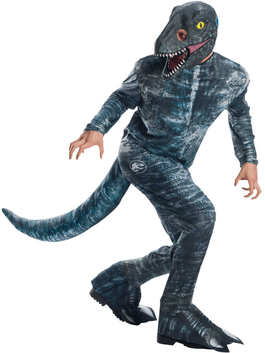 Mens Jurassic World 2 Velociraptor 'Blue' Costume