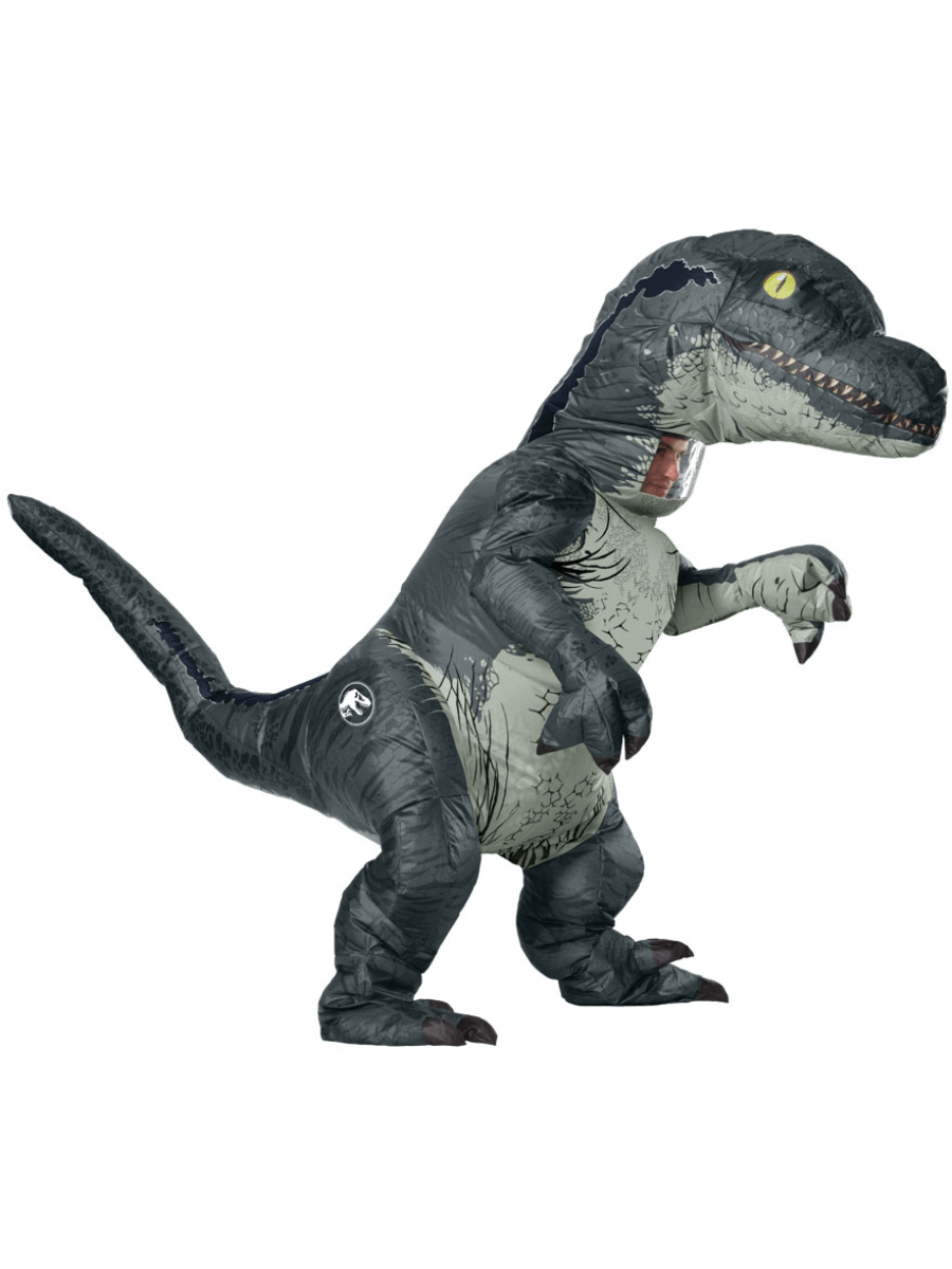 Adult Jurasic World Velociraptor Inflatable Costume