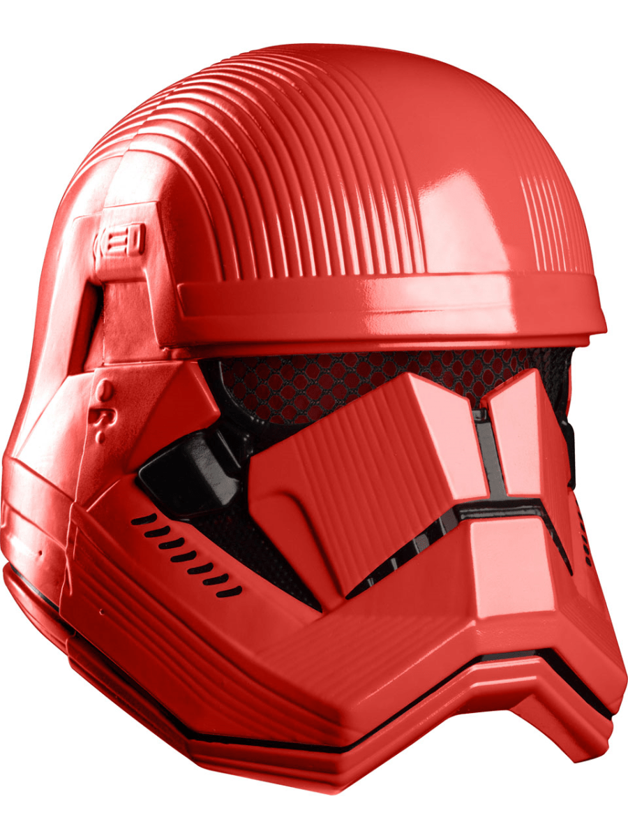 Mens Red Stormtrooper 2 Piece Mask