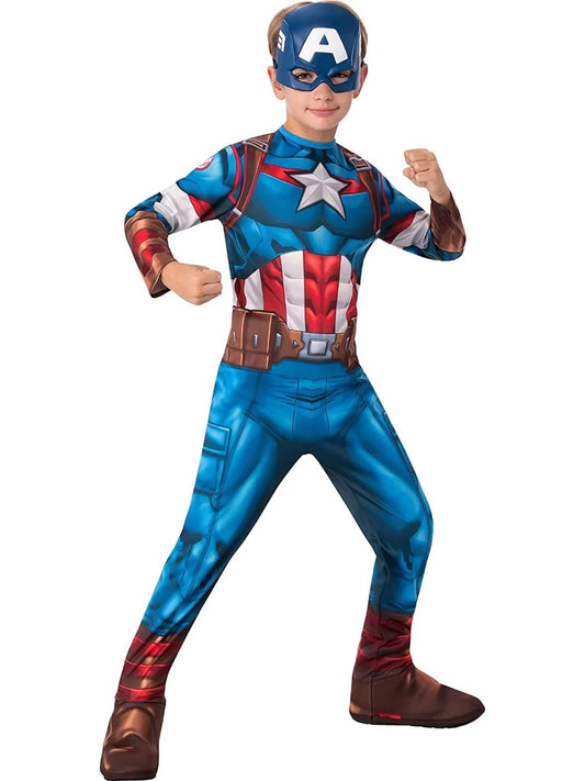 Boys Marvel Captain America Costume