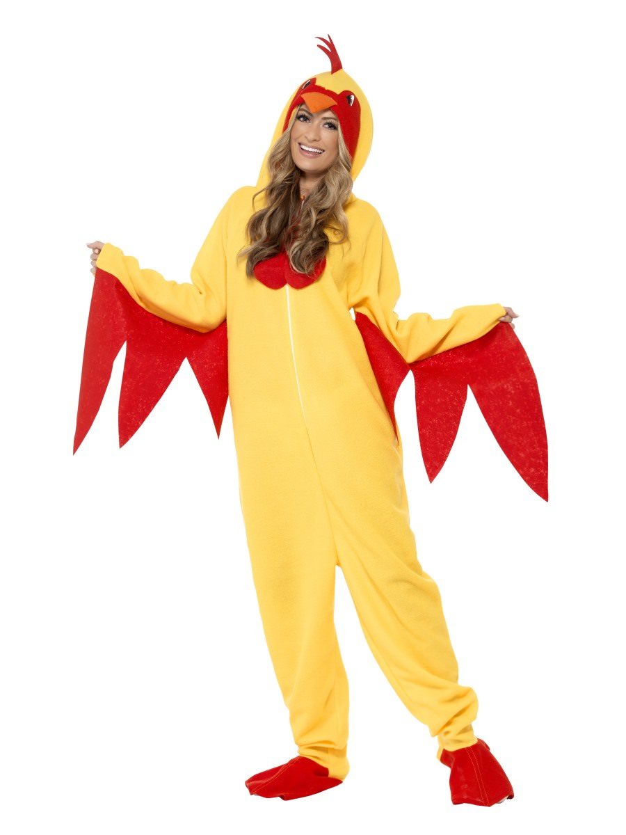 Chicken Costume, with Hooded All in One Alternative View 3.jpg