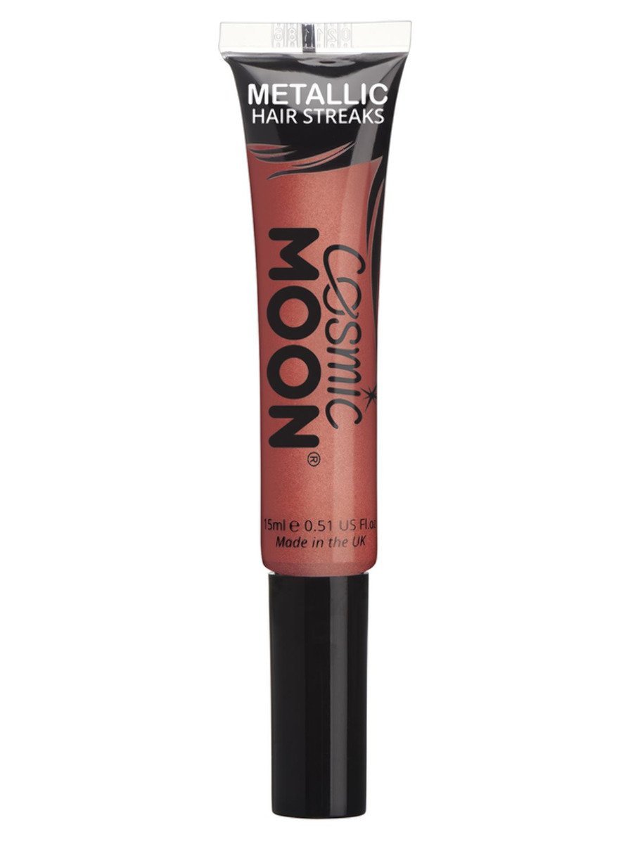 Cosmic Moon Metallic Hair Streaks