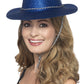 Cowboy Glitter Hat, Blue Alternative View 1.jpg