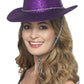 Cowboy Glitter Hat, Purple Alternative View 1.jpg
