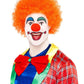Crazy Clown Wig, Orange Alternative View 1.jpg