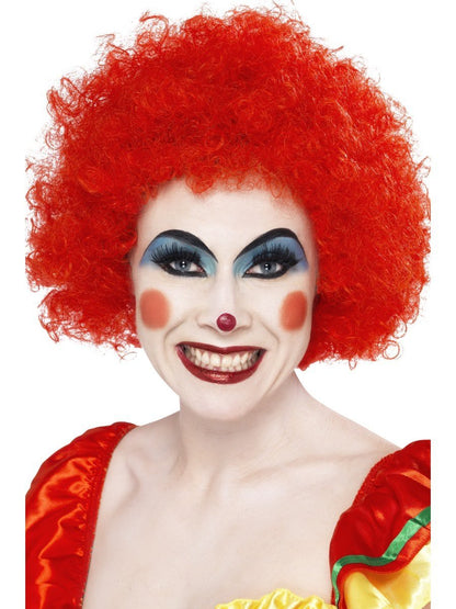 Crazy Clown Wig, Red | Smiffys