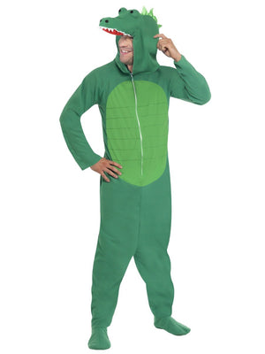 Crocodile Costume with Hooded All in One
