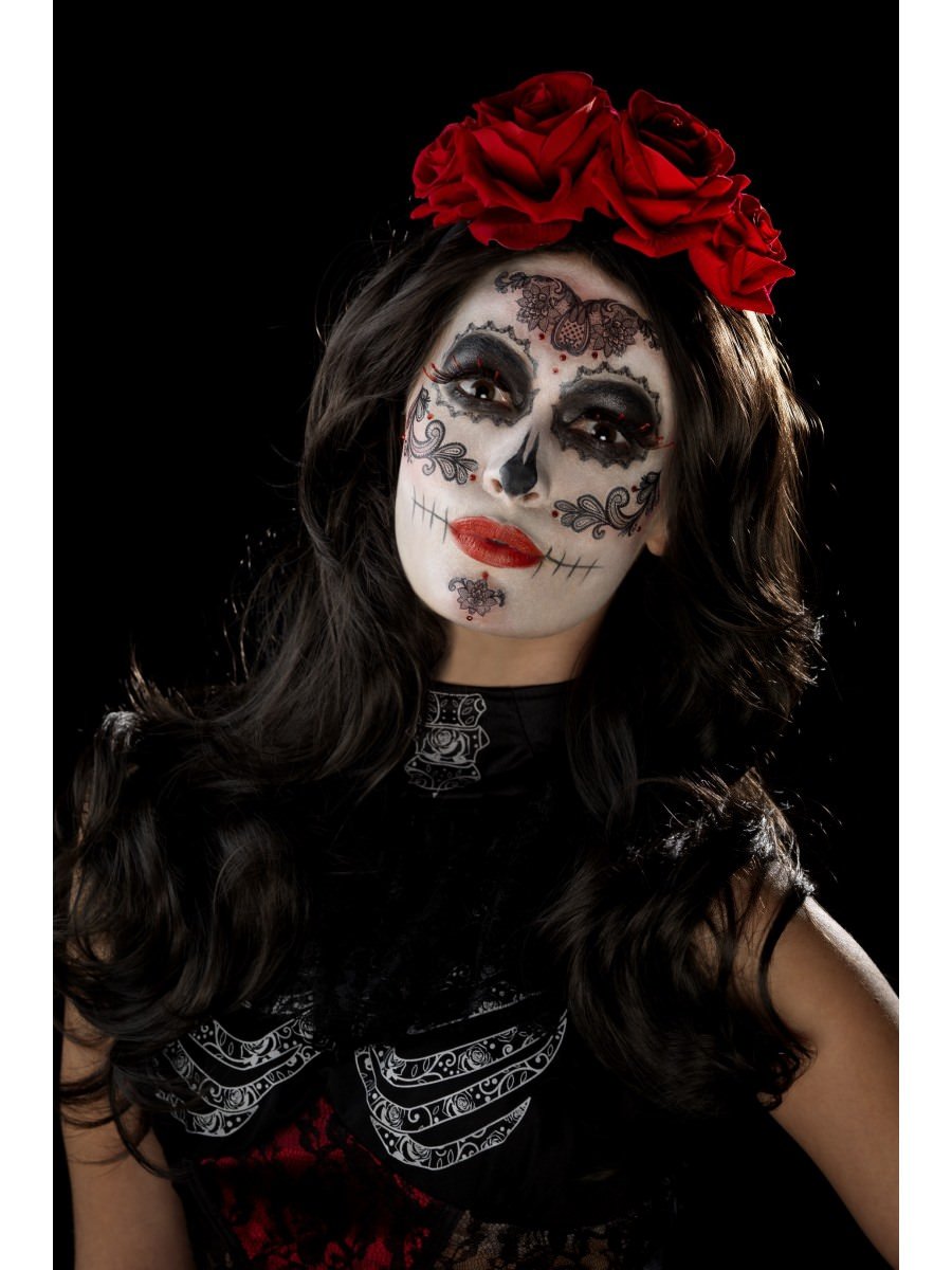 Day of the Dead Glamour Make-Up Kit, with Alternative View 5.jpg