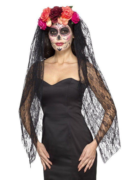 Deluxe Day of the Dead Headband