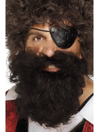 Deluxe Pirate Beard, Brown