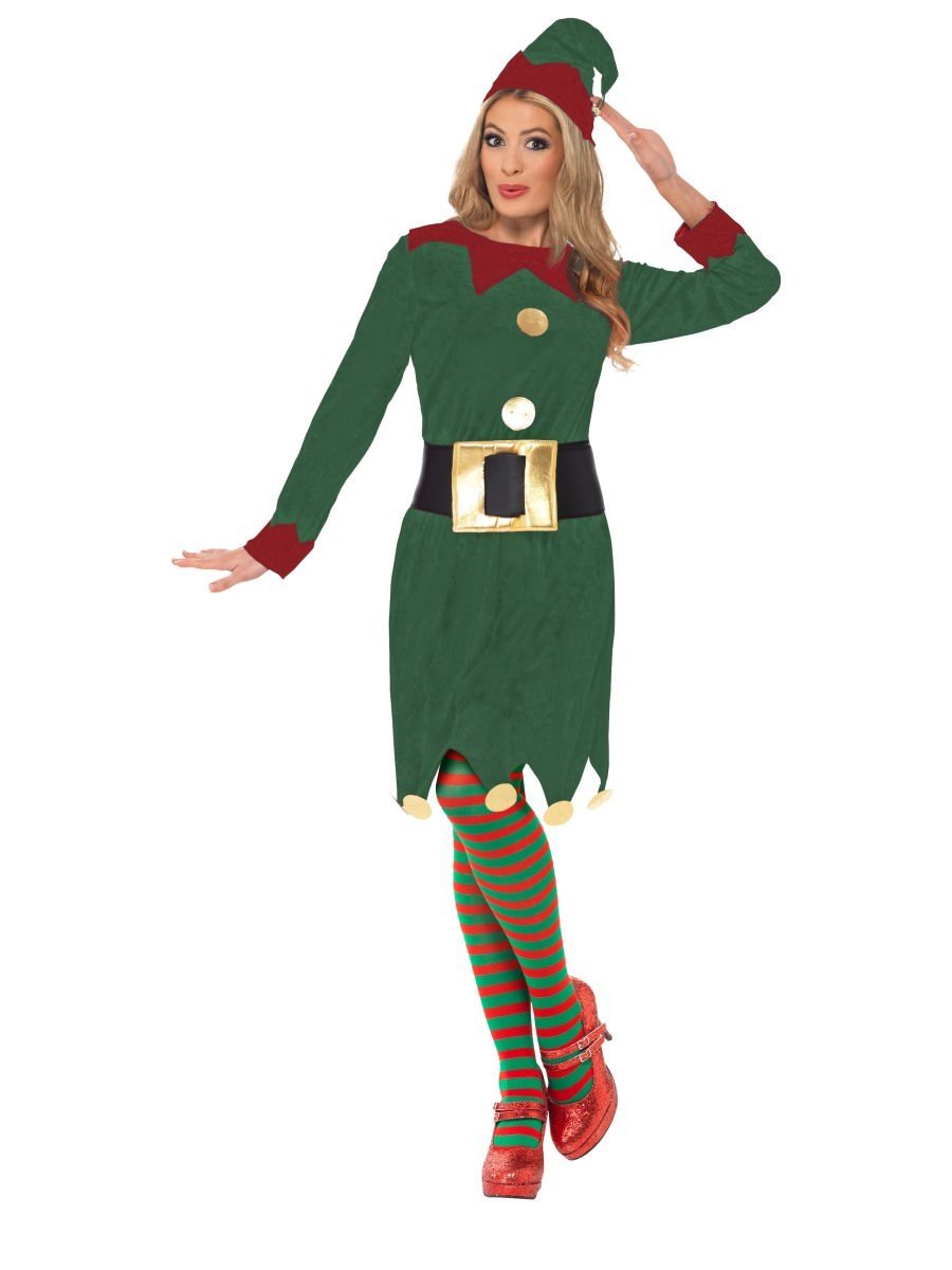 Elf Costume, with Dress & Belt Alternative View 1.jpg