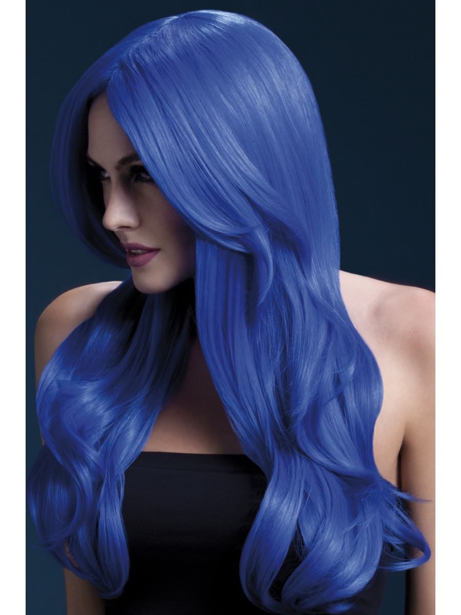 Fever Khloe Wig, Neon Blue