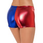 Fever Miss Jester Whiplash Shorts, Red & Blue Alternative View 1.jpg