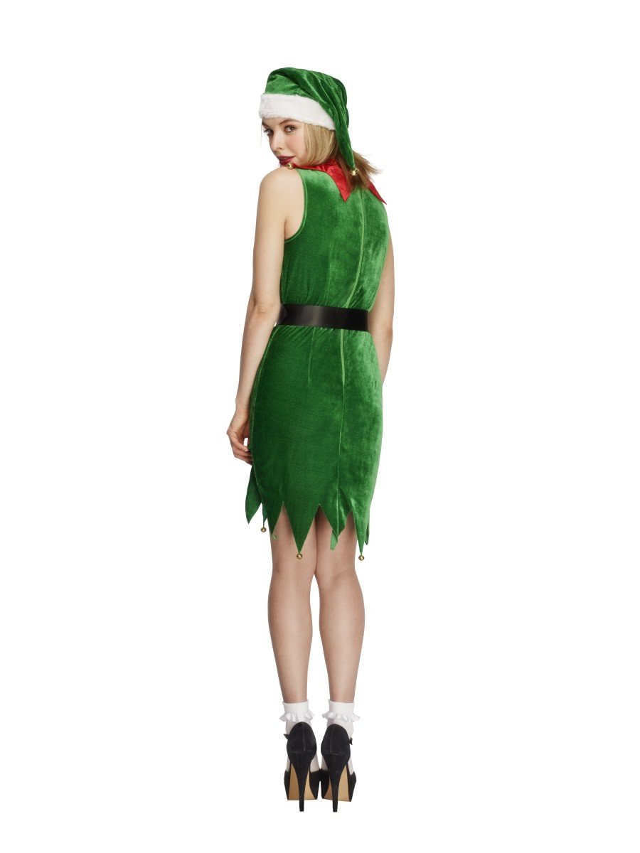 Fever Naughty Elf Costume Smiffys - Main Image