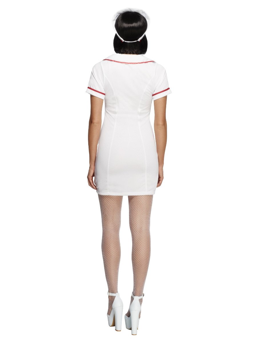 Fever No Nonsense Nurse Costume Back