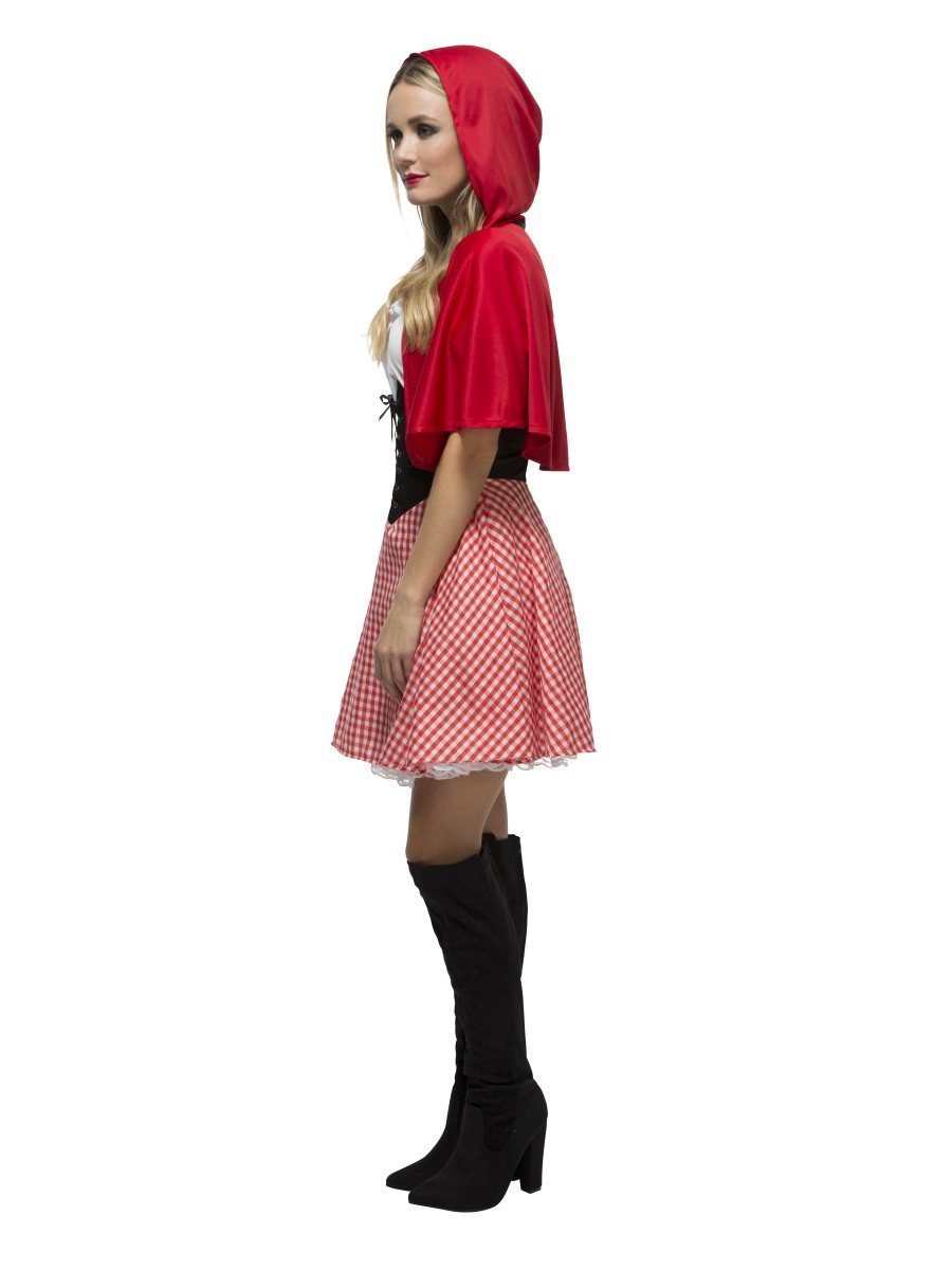 Fever Red Riding Hood Costume with Corset Alternative View 1.jpg