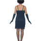 Flapper Costume, Teal Green, with Short Dress Alternative View 2.jpg