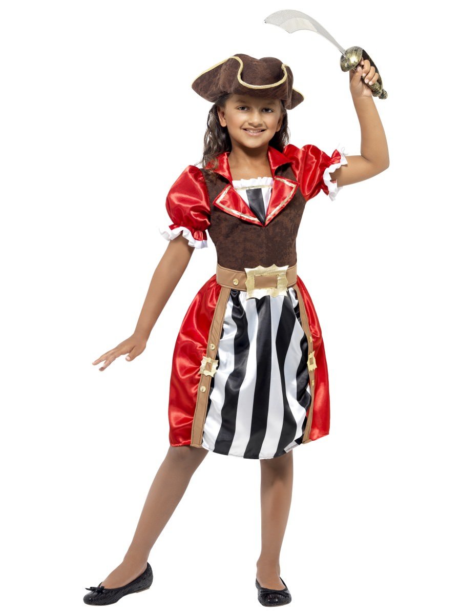 Girls Pirate Captain Costume