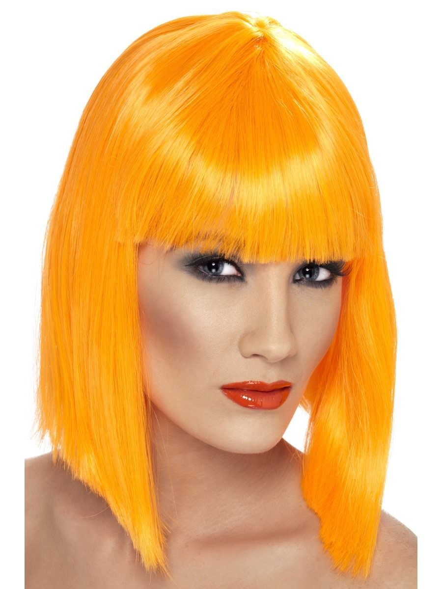Glam Wig, Neon Orange