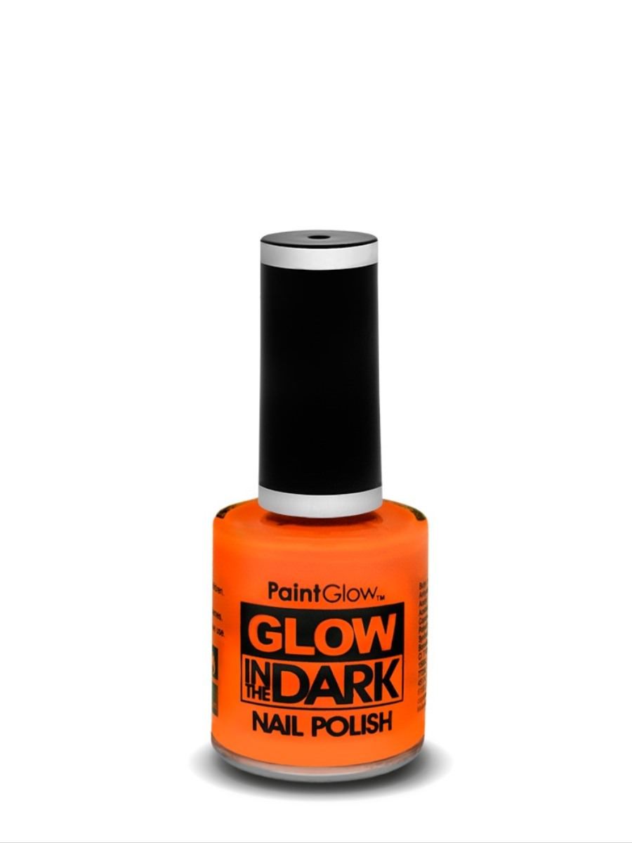 Glow in the Dark Nail Polish, Coral, 10ml