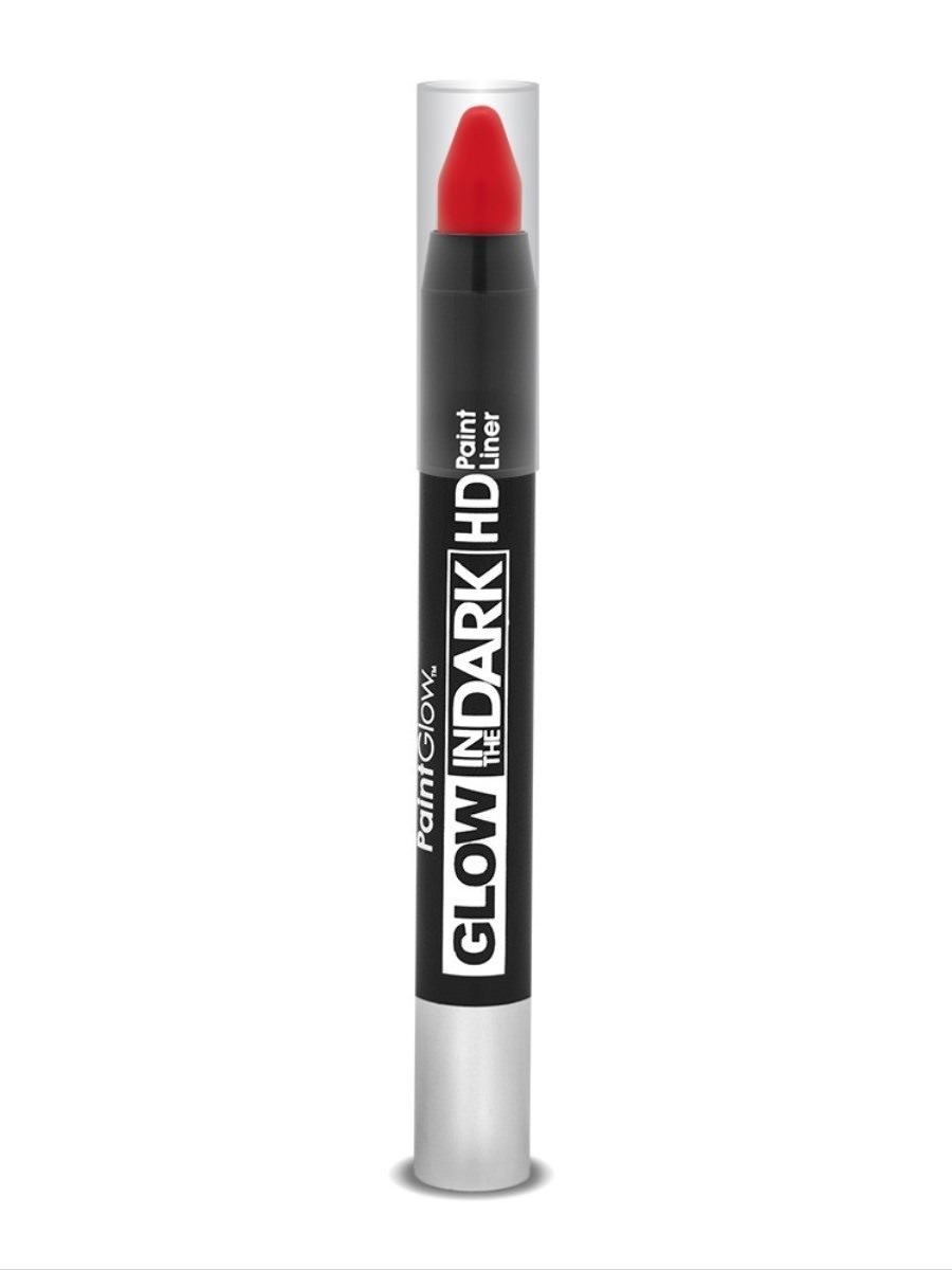 Glow in the Dark, Paint Liner, Red, 2.5g
