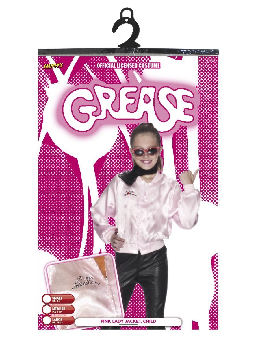 Grease Pink Ladies Jacket, Child Alternative View 3.jpg