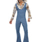 Groovy Dancer Costume, Blue with Jumpsuit