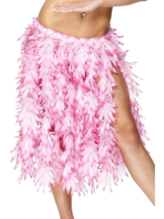 Hawaiian Hula Skirt, Pink
