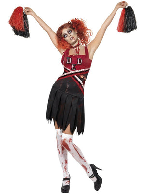 High School Horror Cheerleader Adult Women's Costume