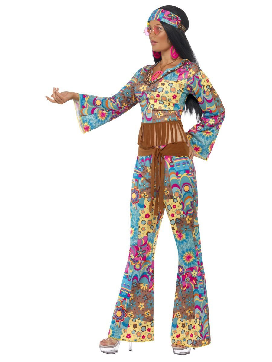 Hippy Flower Power Costume | Smiffys