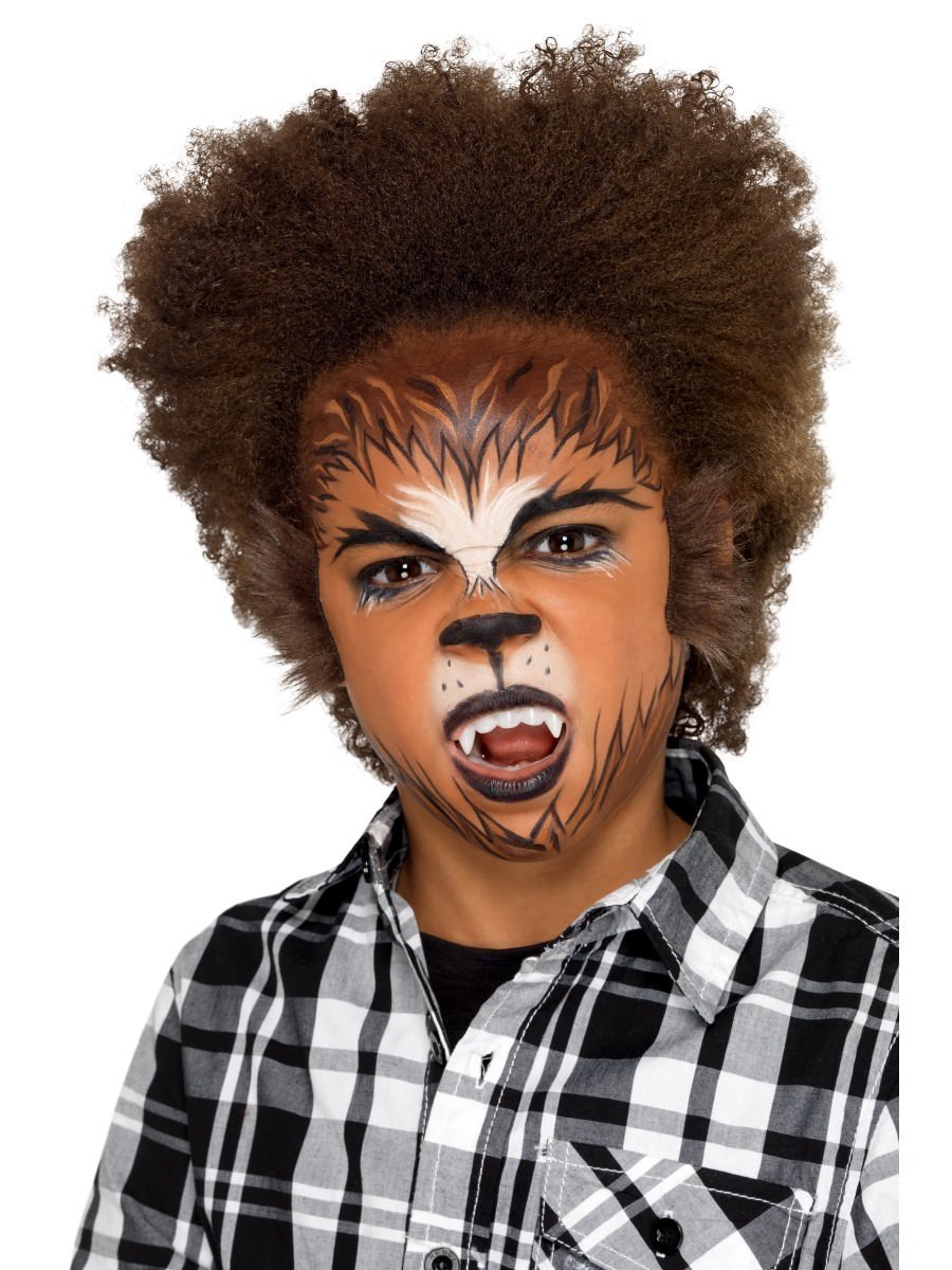 Halloween Werewolf Make Up Kit Aqua