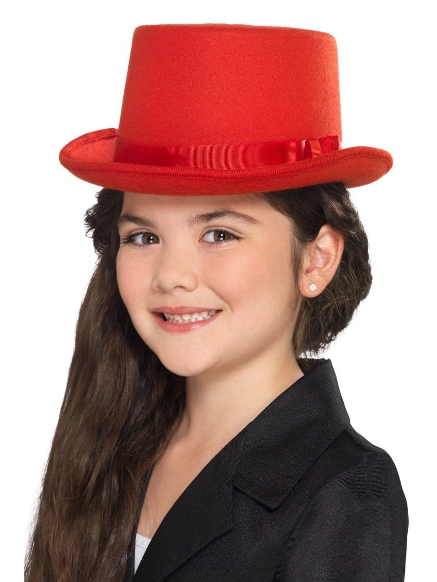 Kids Top Hat, Red Alternative View 1.jpg