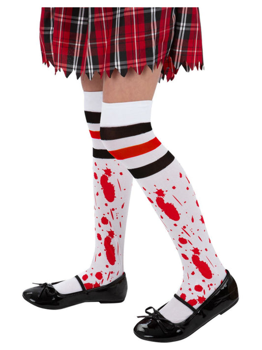 Kids Unisex Bloody Zombie School Socks