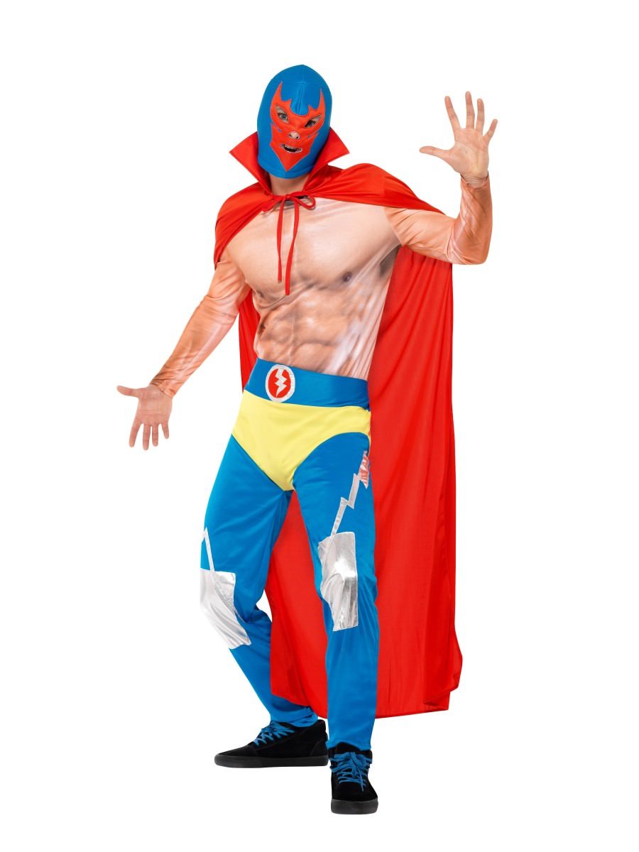 Mexican Wrestler Costume Alternative View 3.jpg