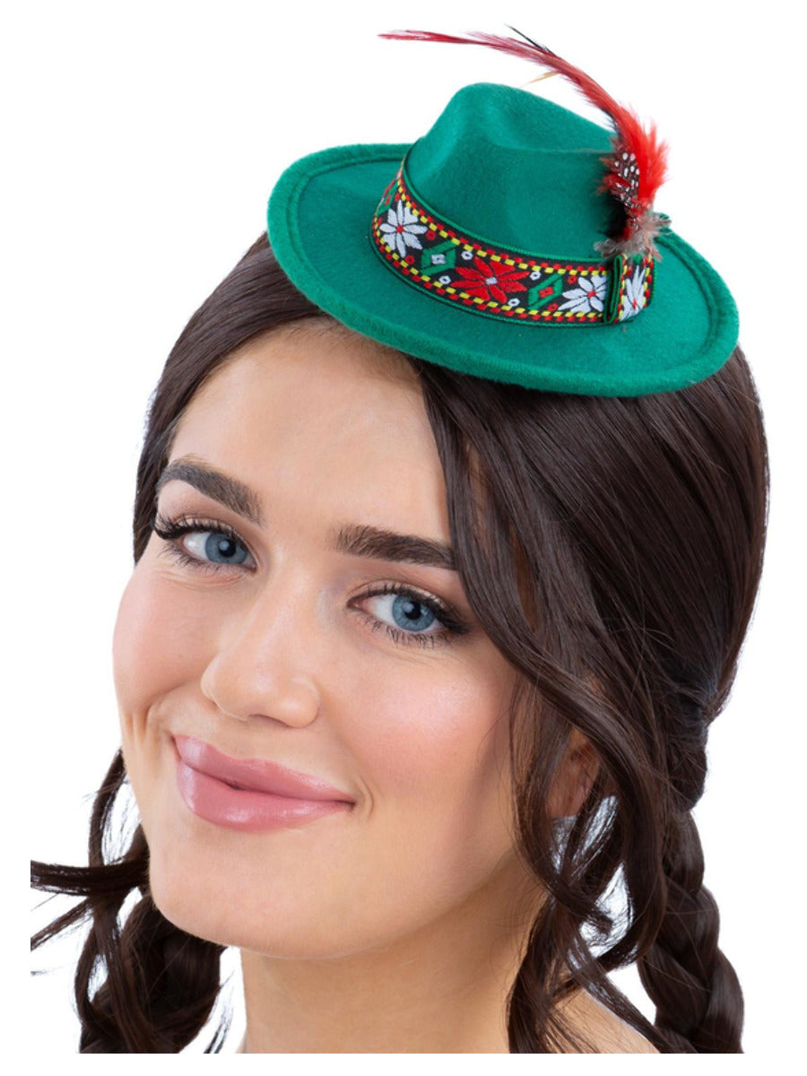 Mini Bavarian Trenker Hat Green