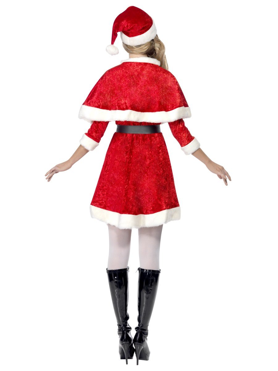Miss Santa Costume, with Cape & Belt Alternative View 2.jpg
